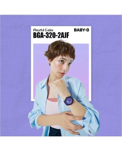 Купить Японские наручные часы Casio Baby-G BGA-320-2A с хронографом  в E-mobi