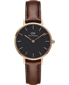 Купить Наручные часы Daniel Wellington Petite 28 St Mawes RG Black в E-mobi