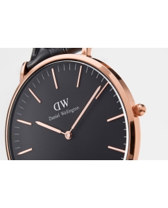 Купить Наручные часы Daniel Wellington Classic 36 Cornwall RG Black  в E-mobi