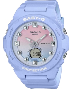 Купить Японские наручные часы Casio Baby-G BGA-320-2A1 с хронографом в E-mobi
