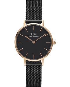 Купить Наручные часы Daniel Wellington Petite 28 Ashfield RG Black в E-mobi