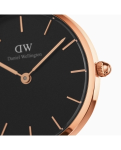 Купить Наручные часы Daniel Wellington Petite 28 Ashfield RG Black  в E-mobi
