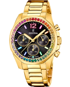 Купить Наручные часы Festina F20609/3 с хронографом в E-mobi