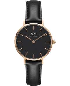 Купить Наручные часы Daniel Wellington Petite 28 Sheffield RG Black в E-mobi