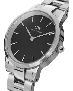 Купить Наручные часы Daniel Wellington Iconic Link 28 S Black  в E-mobi