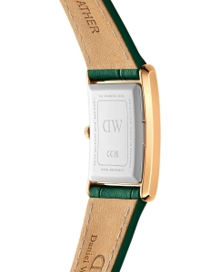 Купить Наручные часы Daniel Wellington Bound 32x22 Green croc leather G Champagne Sunray  в E-mobi
