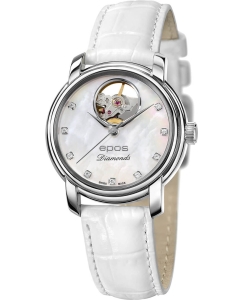 Купить Швейцарские механические наручные часы Epos 4314.133.20.80.10 в E-mobi