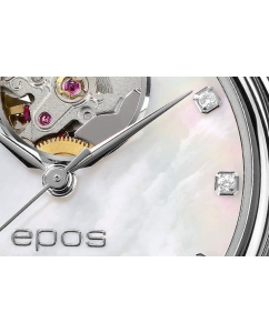 Купить Швейцарские механические наручные часы Epos 4314.133.20.80.10  в E-mobi