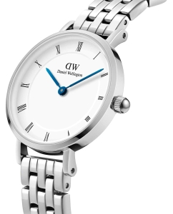 Купить Наручные часы Daniel Wellington Petite Roman numerals 28 5-LINK S White  в E-mobi