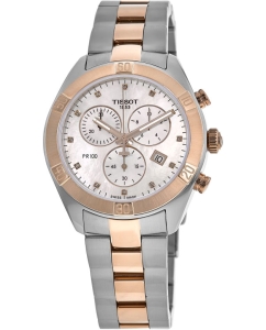 Купить Швейцарские наручные часы Tissot T101.917.22.116.00 с хронографом в E-mobi