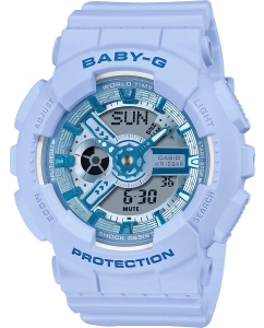 Купить Японские наручные часы Casio Baby-G BA-110YK-2A с хронографом в E-mobi