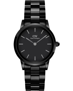 Купить Наручные часы Daniel Wellington Iconic Link Ceramic 28 B Black в E-mobi