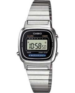 Купить Японские наручные часы Casio Vintage LA-670WEA-1E с хронографом в E-mobi