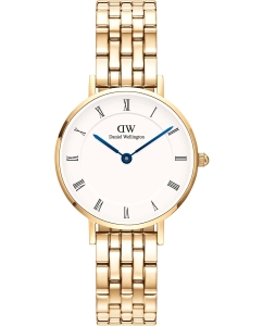 Купить Наручные часы Daniel Wellington Petite Roman numerals 28 5-LINK G WHITE в E-mobi