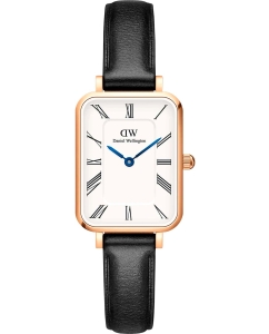 Купить Наручные часы Daniel Wellington Quadro Roman numerals 20x26 Sheffield RG white в E-mobi