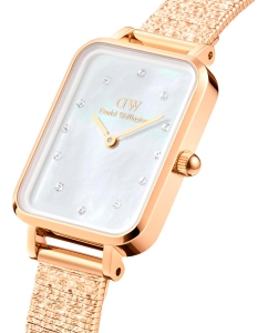Купить Наручные часы Daniel Wellington Quadro 20x26 Lumine G MOP White  в E-mobi