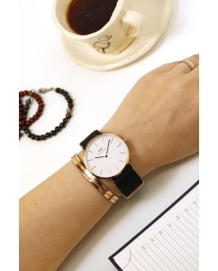 Купить Наручные часы Daniel Wellington Classic 40 Cornwall RG White  в E-mobi