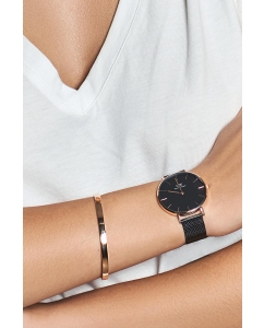 Купить Наручные часы Daniel Wellington Petite 36 Ashfield RG Black  в E-mobi
