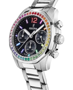 Купить Наручные часы Festina F20606/3 с хронографом  в E-mobi