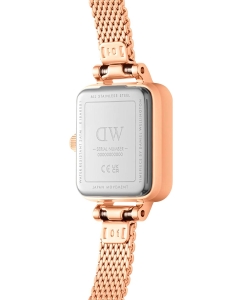 Купить Наручные часы Daniel Wellington Quadro Mini 15.4x18.2 Melrose RG Amber  в E-mobi