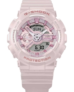 Купить Японские наручные часы Casio G-SHOCK GMA-S110ST-4A с хронографом  в E-mobi