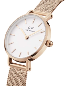 Купить Наручные часы Daniel Wellington Petite 24 Pressed Melrose RG White  в E-mobi