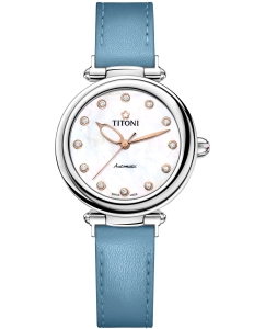 Купить Швейцарские механические наручные часы Titoni 23978-S-STS-622 в E-mobi