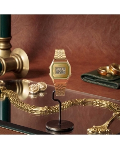 Купить Японские наручные часы Casio Vintage LA680WEGV-9A с хронографом  в E-mobi