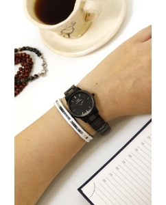 Купить Наручные часы Daniel Wellington Iconic Link Ceramic 32 B Black  в E-mobi