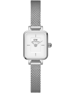 Купить Наручные часы Daniel Wellington Quadro Mini 15.4x18.2 Sterling S White в E-mobi