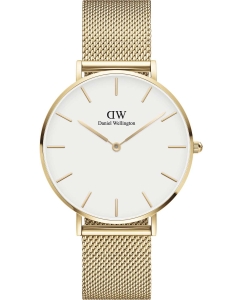 Купить Наручные часы Daniel Wellington Petite 36 Evergold G White в E-mobi