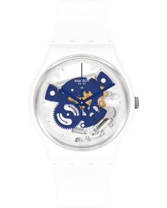 Купить Швейцарские керамические наручные часы Swatch SO31W103 в E-mobi