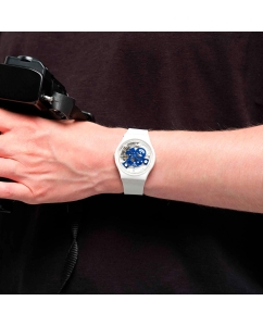 Купить Швейцарские керамические наручные часы Swatch SO31W103  в E-mobi