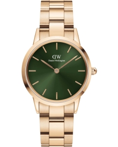 Купить Наручные часы Daniel Wellington Iconic Link Emerald 32 RG Green в E-mobi