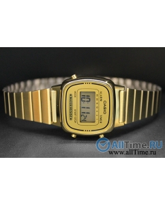 Купить Японские наручные часы Casio Vintage LA-670WEGA-9E с хронографом  в E-mobi