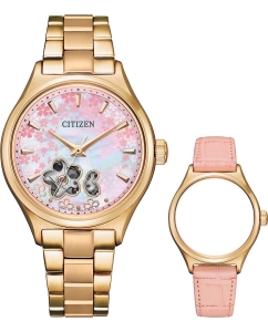 Купить Японские механические наручные часы Citizen PC1019-66Y в E-mobi