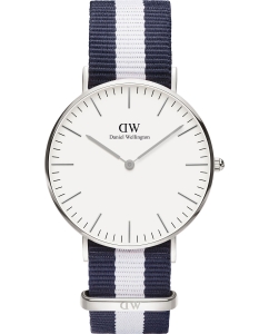 Купить Наручные часы Daniel Wellington Classic 36 Glasgow S White в E-mobi