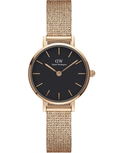 Купить Наручные часы Daniel Wellington Petite 24 Pressed Melrose RG Black в E-mobi