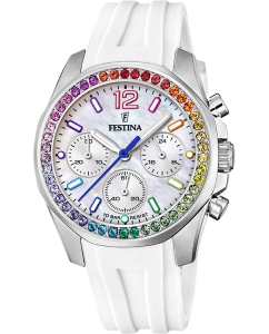 Купить Наручные часы Festina F20610/2 с хронографом в E-mobi