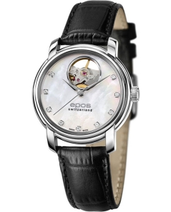 Купить Швейцарские механические наручные часы Epos 4314.133.20.80.15 в E-mobi