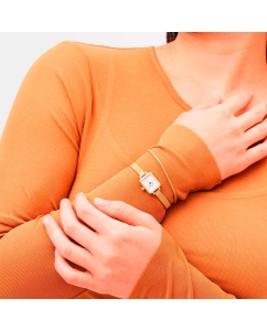 Купить Наручные часы Daniel Wellington Quadro Mini 15.4x18.2 Evergold G White  в E-mobi