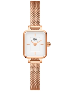 Купить Наручные часы Daniel Wellington Quadro Mini 15.4x18.2 Melrose RG White в E-mobi