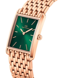 Купить Наручные часы Daniel Wellington Bound 32x22 9-link RG Emerald Sunray  в E-mobi
