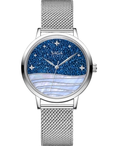 Купить Наручные часы SAGA 53624-SVBLSV-2 в E-mobi