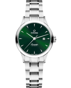 Купить Швейцарские механические наручные часы Titoni 23733-S-673 в E-mobi