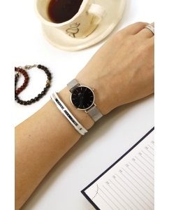 Купить Наручные часы Daniel Wellington Petite 28 Sterling S Black  в E-mobi