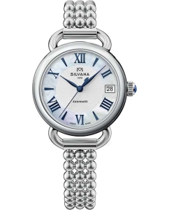 Купить Швейцарские механические наручные часы Silvana SR33ASS15S в E-mobi