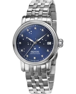 Купить Швейцарские механические наручные часы Epos 4390.152.20.96.30 в E-mobi
