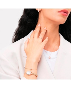 Купить Наручные часы Daniel Wellington Quadro Mini Bezel Lumine 15.4x18.2 Melrose RG White  в E-mobi