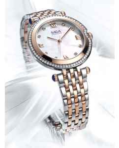 Купить Наручные часы SAGA 53458-TTRMWTTR-2  в E-mobi